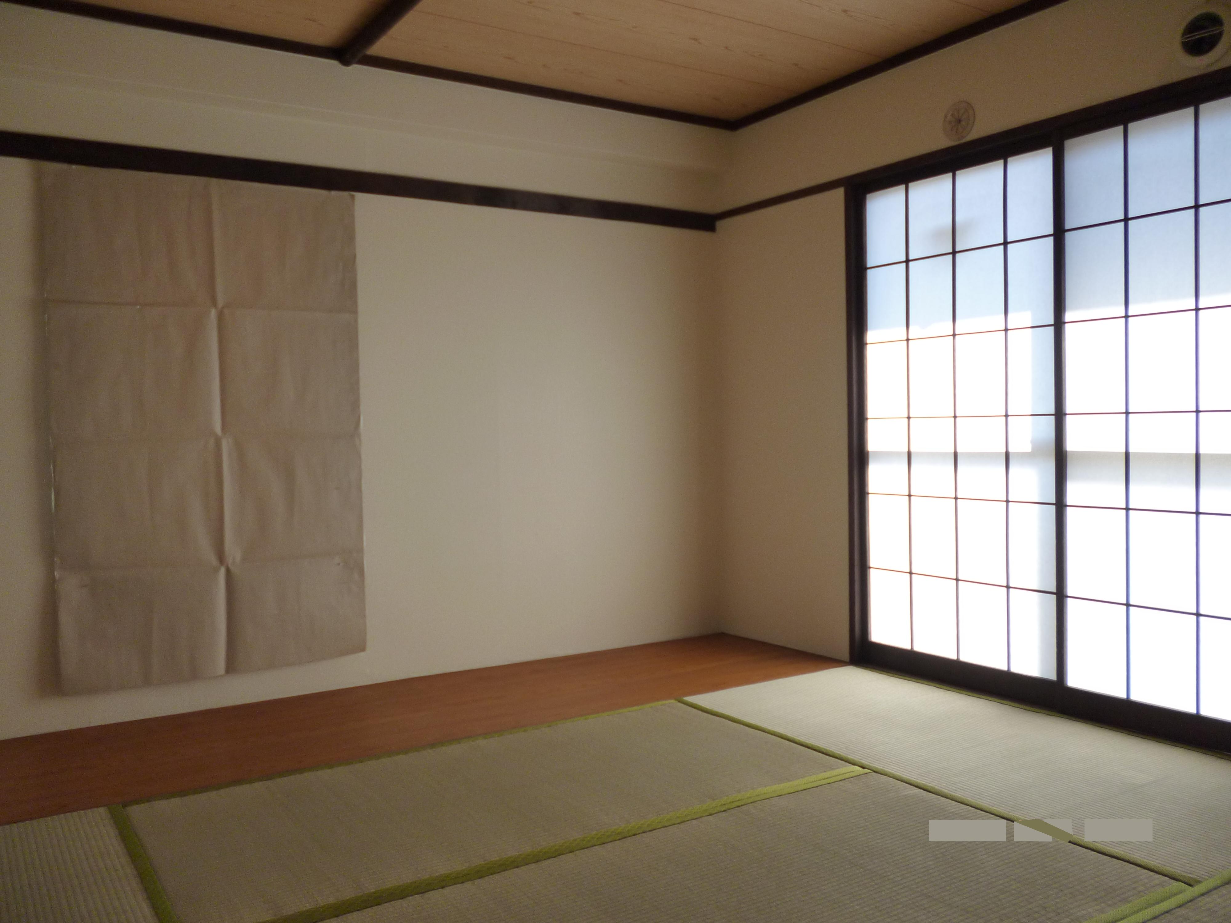 Living and room. Balcony side Japanese-style room