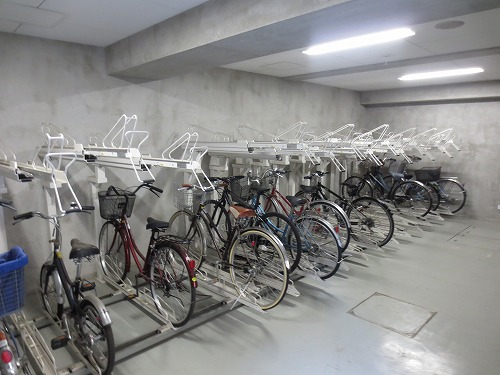 Other common areas. Bicycle-parking space