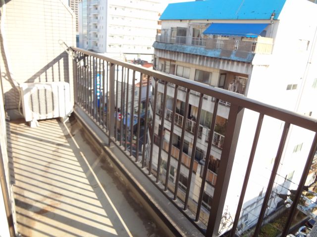 Balcony. Scenic veranda