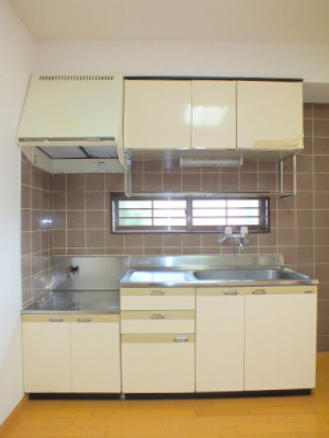 Kitchen. Pat ventilation because there is a window