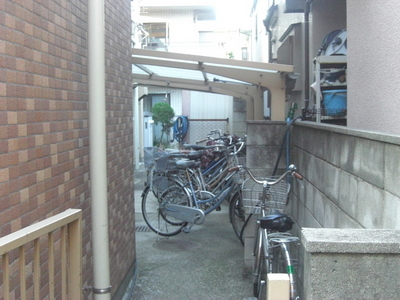 Other common areas. Bicycle-parking space