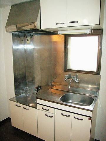 Kitchen. It is put two-burner stove