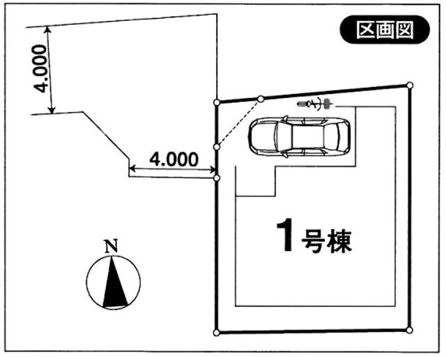 Compartment figure. 51,800,000 yen, 4LDK, Land area 94.25 sq m , Building area 96.05 sq m