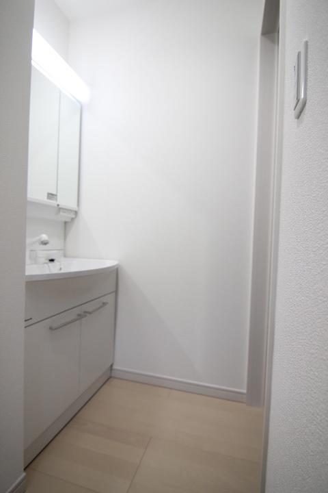 Wash basin, toilet. Bathroom Vanity