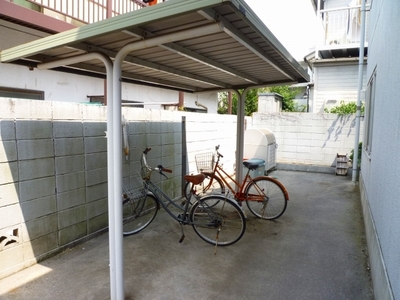 Other common areas. Bicycle-parking space