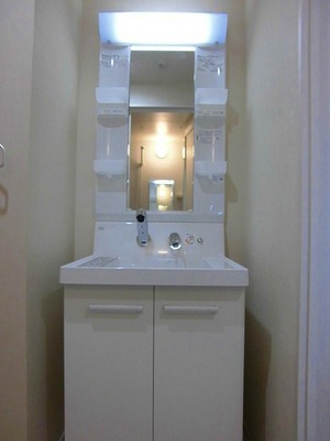 Washroom. Separate vanity