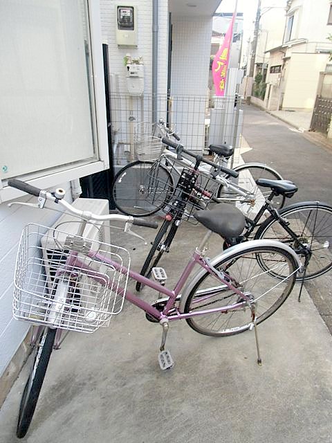 Other common areas. Bicycle parking space