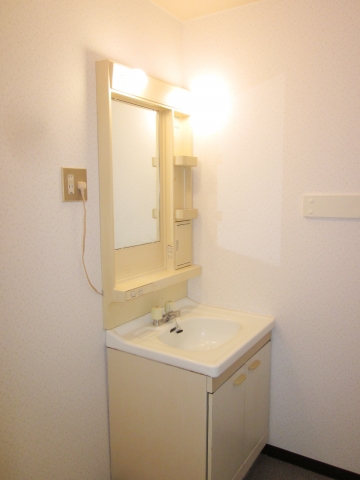 Washroom. Easy-to-use vanity