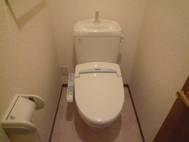 Toilet. With Washlet