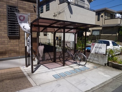 Other common areas. Place for storing bicycles