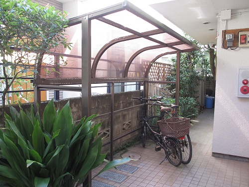 Other common areas. Bicycle-parking space