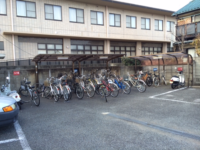 Other common areas. Bicycle-parking space