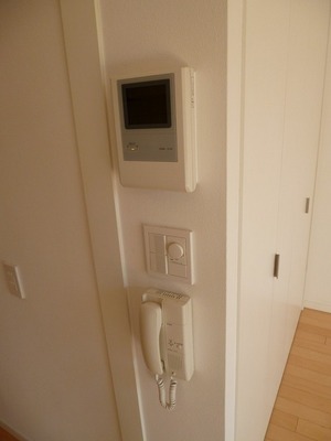 Security. Monitor with intercom