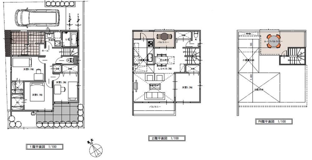 Floor plan. 67,800,000 yen, 4LDK, Land area 116.08 sq m , Building area 109.19 sq m
