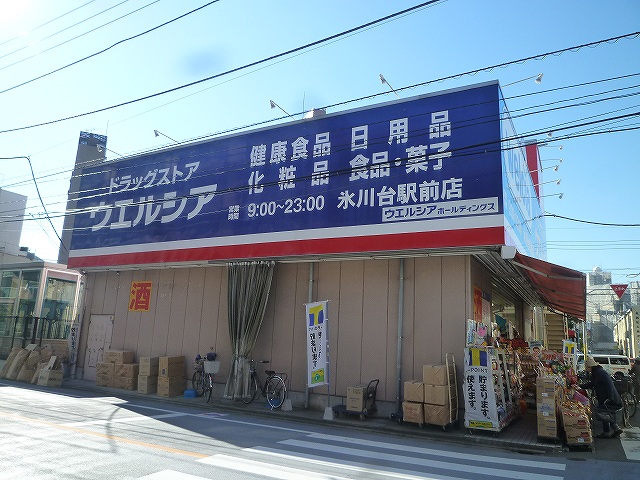 Dorakkusutoa. Uerushia Hikawadai Ekimae 124m to (drugstore)