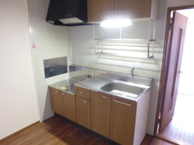 Kitchen. kitchen ・ Two-burner gas stove installation Allowed