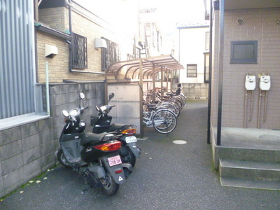 Other common areas. Bicycle-parking space