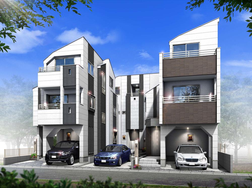 Rendering (appearance). Stylish is a city-type single-family