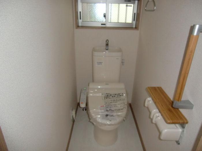 Toilet. First floor toilet. With Washlet