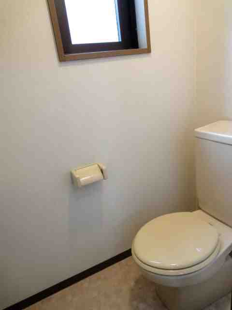 Toilet. Toilet photos of the same type angle room (no window)