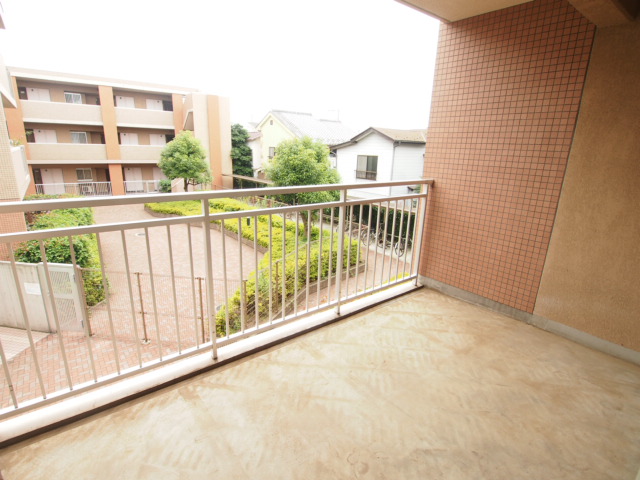 Balcony. It is very wide veranda. There are two sides. 