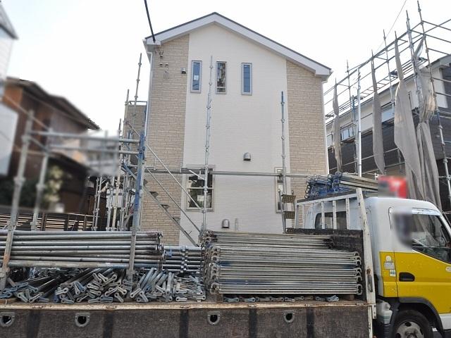 Local appearance photo. Building 2 During construction