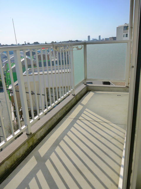 Balcony. Laundry dries quickly on the south-facing balcony over