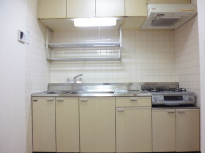 Kitchen. Gas stove Installed