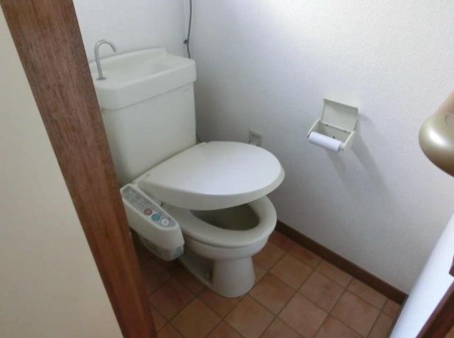 Toilet. It is with a bidet