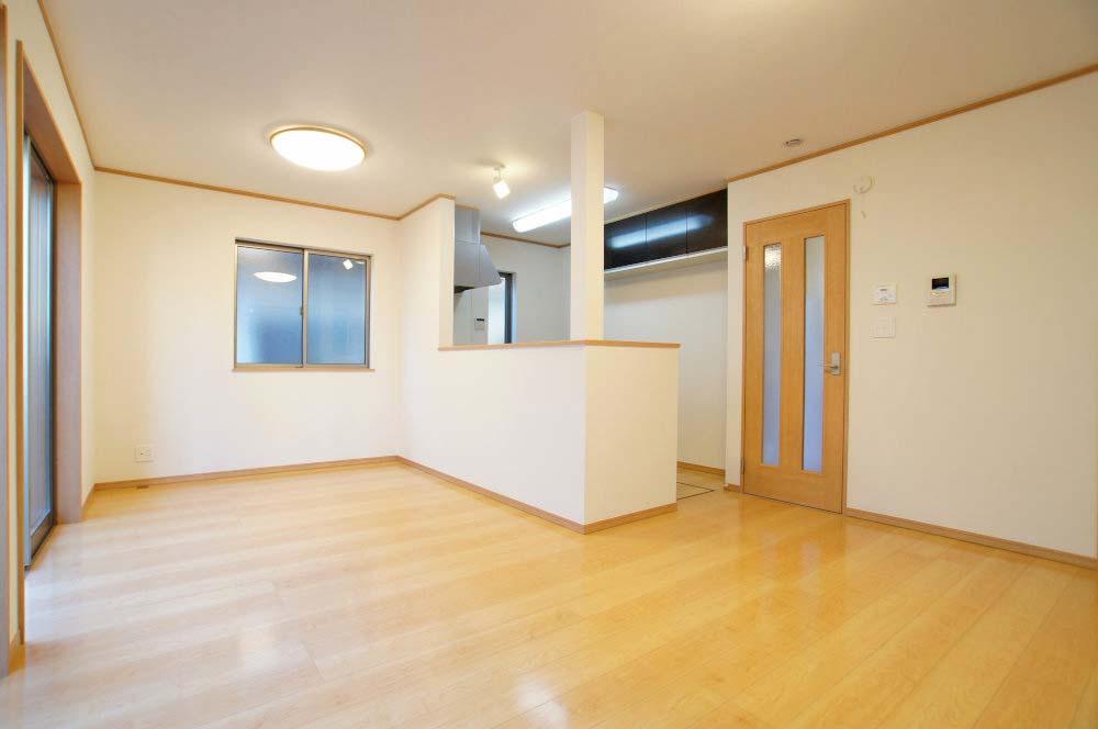 Living. It will be in the living room on the first floor. 