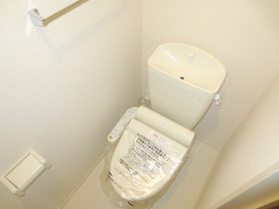 Toilet. With warm water washing toilet seat