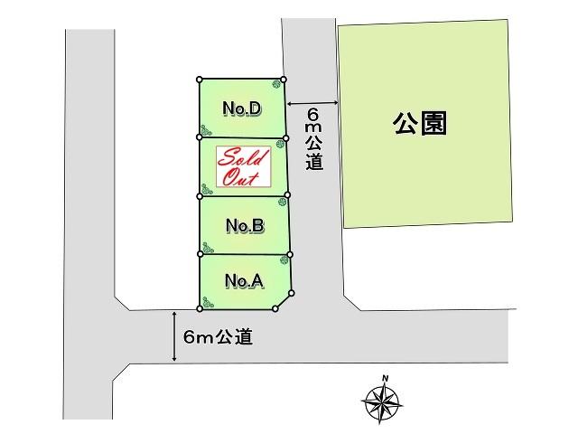 The entire compartment Figure. Nerima Nishiōizumi 6-chome compartment view