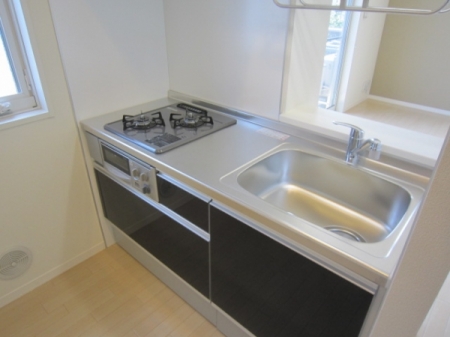 Kitchen.  ☆ 2-neck system counter Kitchen ☆ 