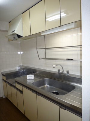 Kitchen. Two-burner gas stove installation Allowed Kitchen (reference photograph of another in Room)