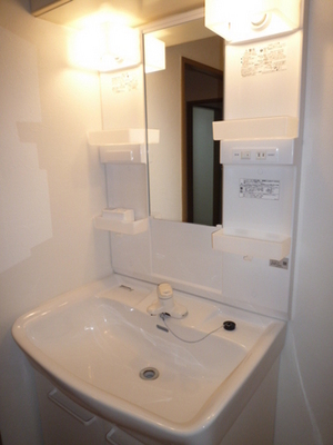 Washroom. Independent wash basin (reference photograph of another in Room)