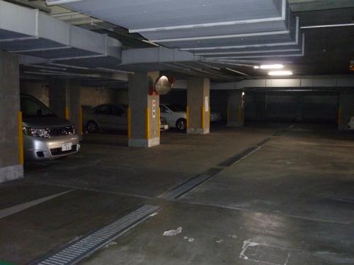 Parking lot. Underground parking