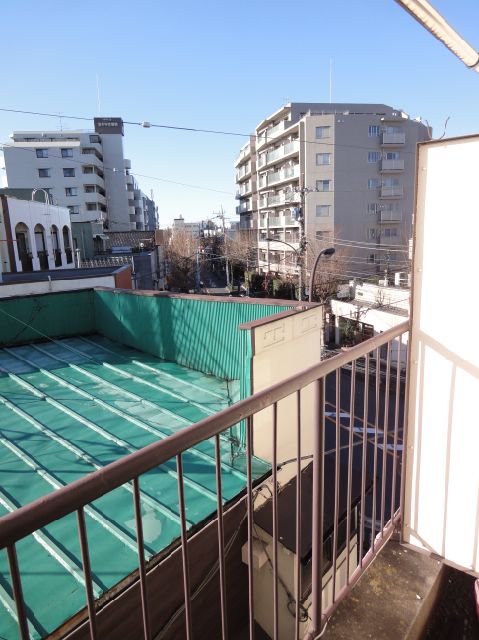 Balcony. Bright veranda. 