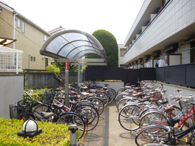 Other common areas. There is on-site bicycle shelter