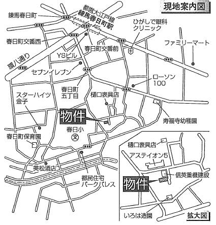 Local guide map