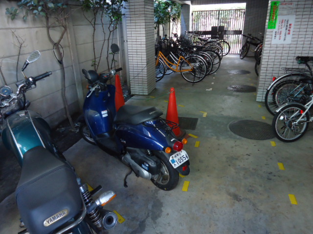 Other common areas. Bicycle-parking space