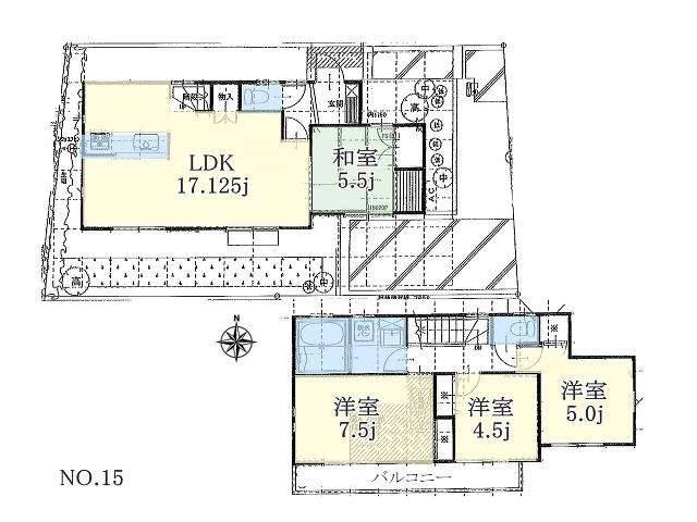 Floor plan. 1840m to Oizumigakuen  ◆ Bus service is also rich ・ Also abundant commercial facilities