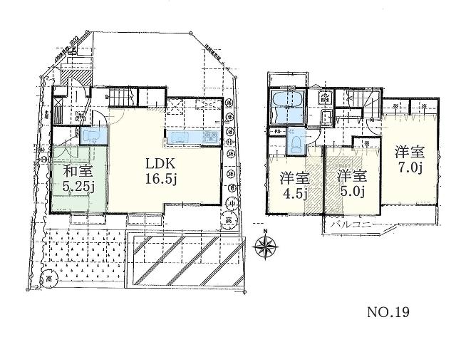 Floor plan. 1840m to Oizumigakuen  ◆ Bus service is also rich ・ Also abundant commercial facilities
