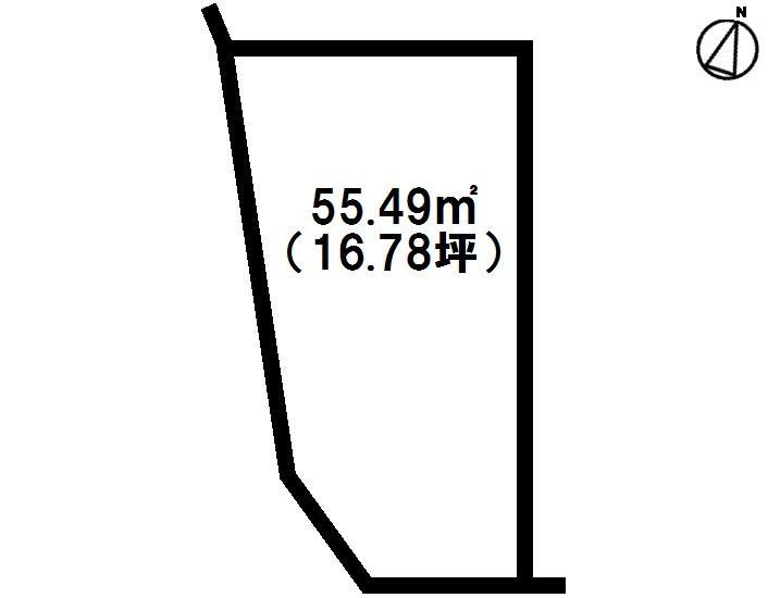 Compartment figure. Land price 298 million yen, Land area 55.49 sq m