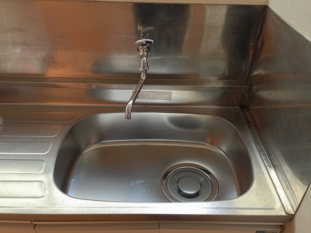 Kitchen. Shiny sink