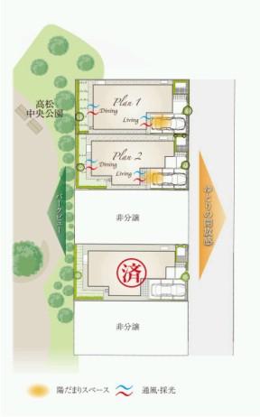 Compartment figure. Price - all sections 110 sq m more than clear the city District