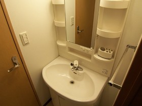 Washroom. Washbasin easy-to-use