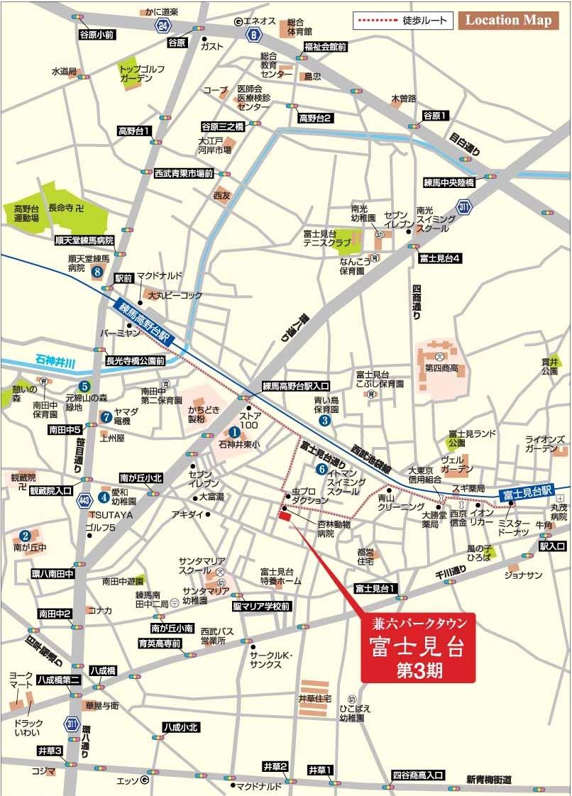 Local guide map