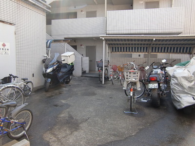 Other common areas. Bicycle-parking space