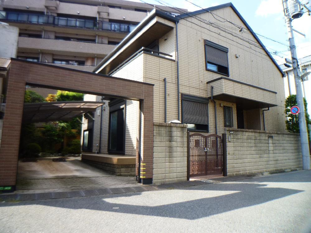 Local appearance photo. Appearance is a picture. The building is the Asahi Kasei Homes construction housing.