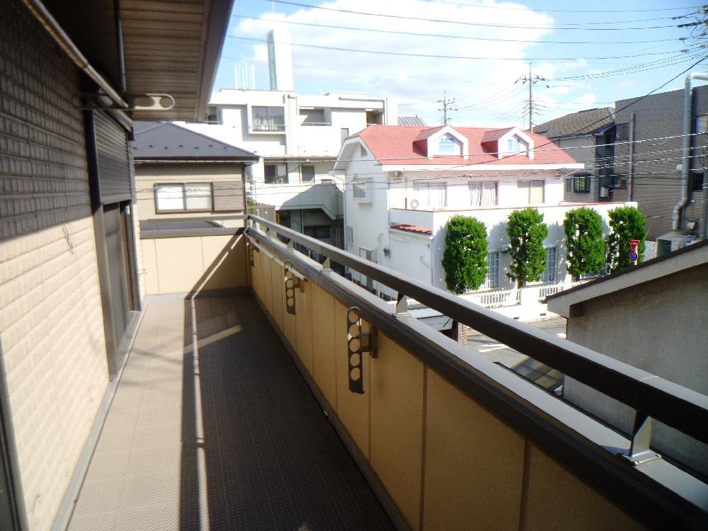 Balcony. Second floor balcony is a picture.